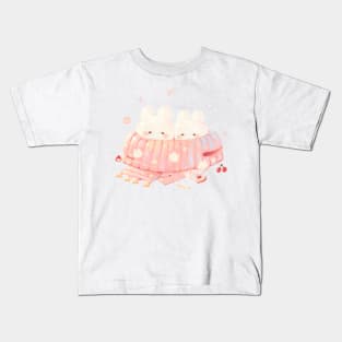 Cozy Bunnies Kids T-Shirt